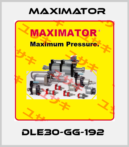 DLE30-GG-192  Maximator