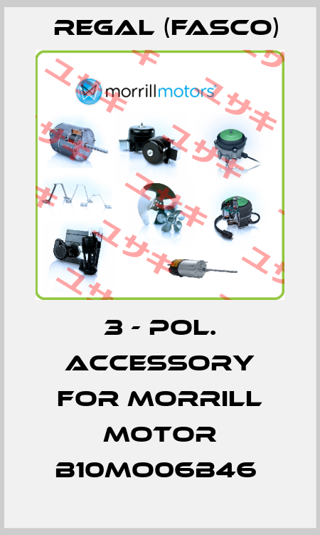 3 - pol. accessory for Morrill motor B10MO06B46  Morrill Motors