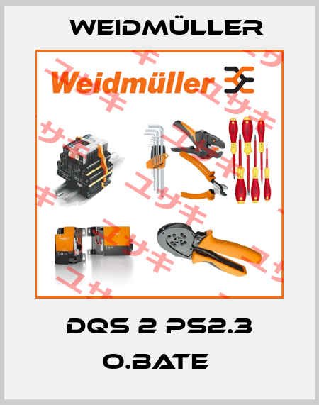 DQS 2 PS2.3 O.BATE  Weidmüller