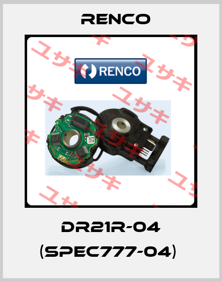 DR21R-04 (SPEC777-04)  Renco