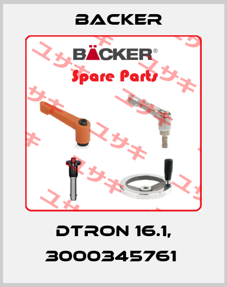 DTRON 16.1, 3000345761  Backer
