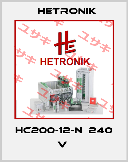 HC200-12-N  240 v  HETRONIK