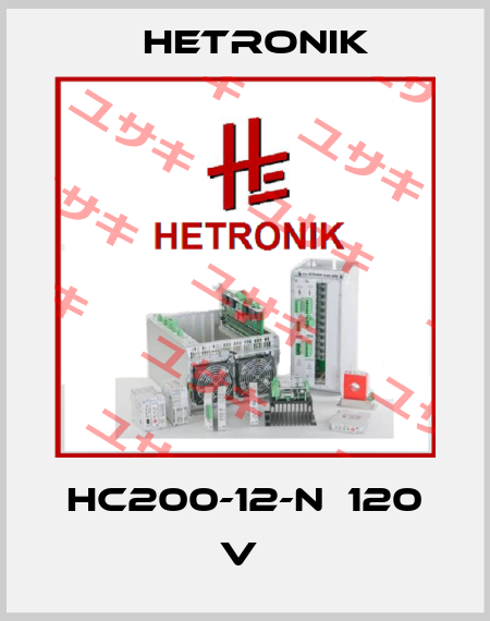 HC200-12-N  120 v  HETRONIK