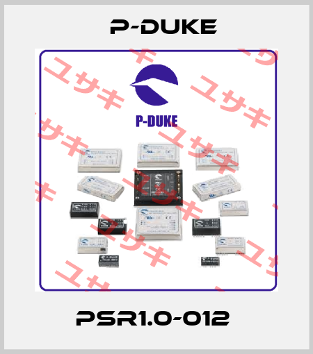 PSR1.0-012  P-DUKE
