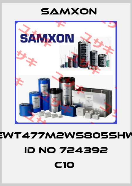 EWT477M2WS805SHW ID NO 724392 C10  Samxon