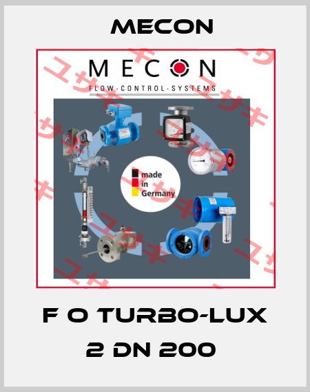 F O Turbo-Lux 2 DN 200  Mecon