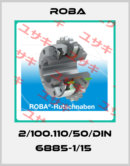 2/100.110/50/DIN 6885-1/15  Roba