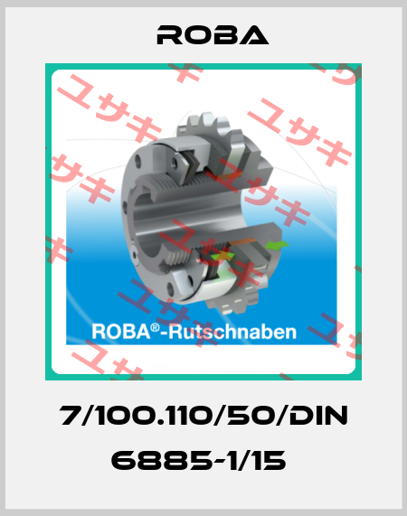 7/100.110/50/DIN 6885-1/15  Roba
