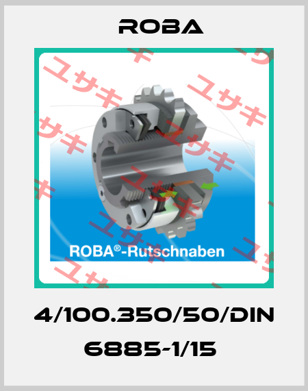 4/100.350/50/DIN 6885-1/15  Roba