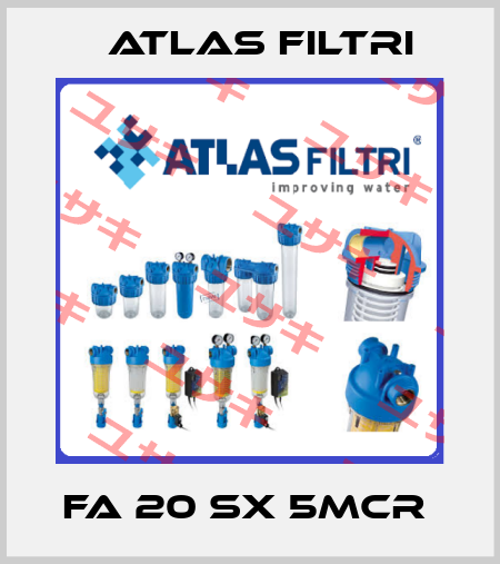 FA 20 SX 5MCR  Atlas Filtri