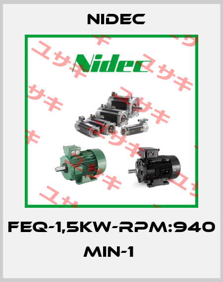 FEQ-1,5KW-RPM:940 MIN-1  Nidec