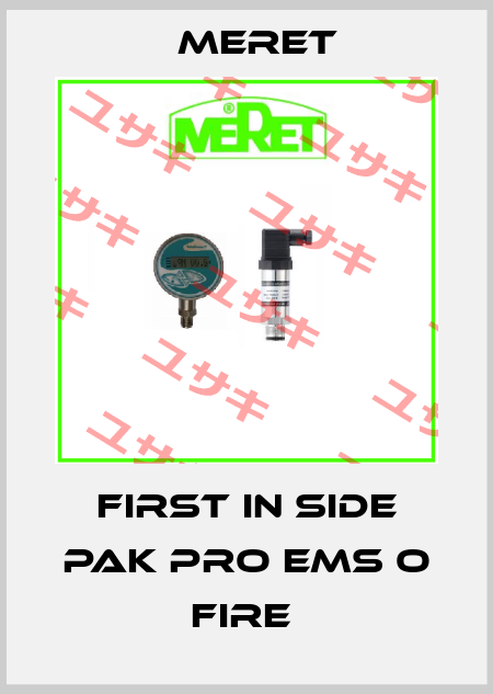FIRST IN SIDE PAK PRO EMS o FIRE  Meret