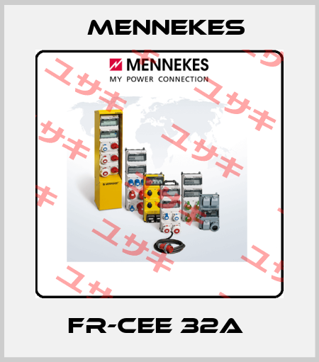 FR-CEE 32A  Mennekes