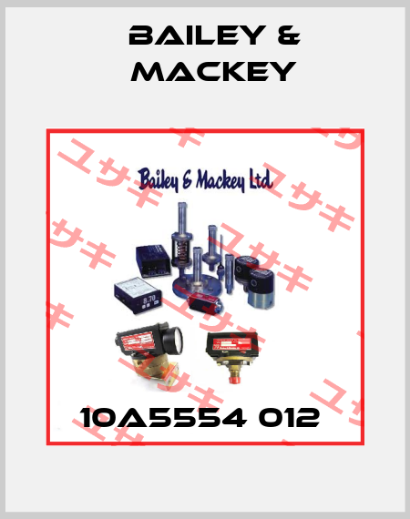 10A5554 012  Bailey-Mackey