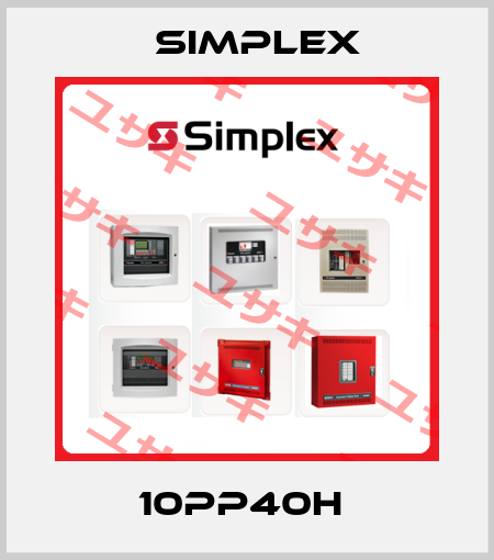 10PP40H  Simplex