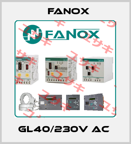 GL40/230V AC  Fanox