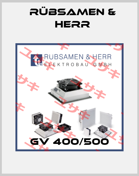 GV 400/500 Rübsamen & Herr