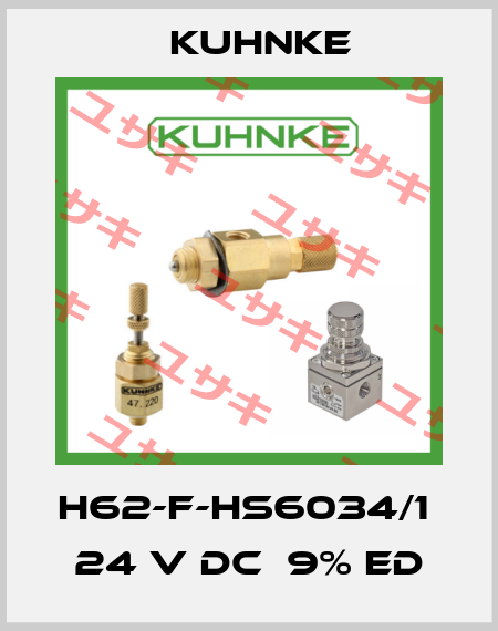 H62-F-HS6034/1  24 V DC  9% ED  Kuhnke
