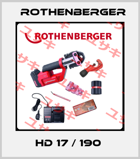 HD 17 / 190  Rothenberger
