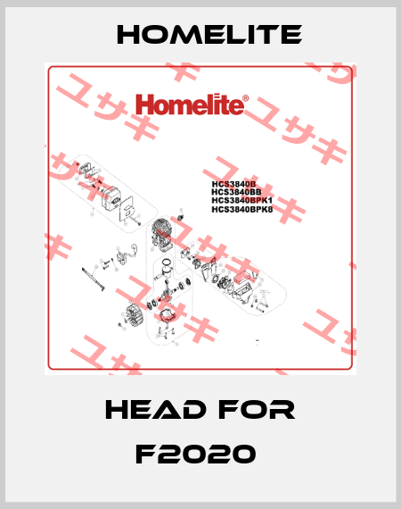 HEAD FOR F2020  Homelite