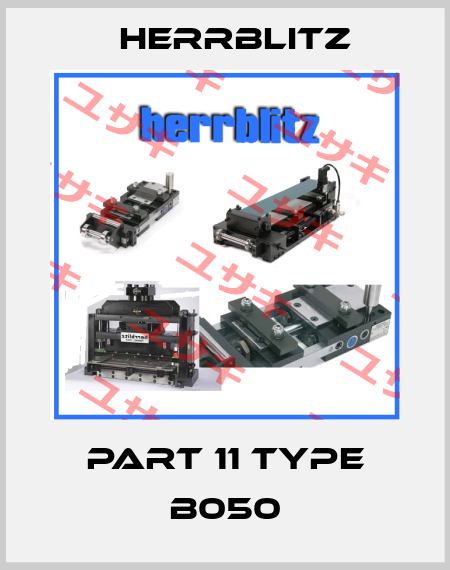 Part 11 Type B050 Herrblitz