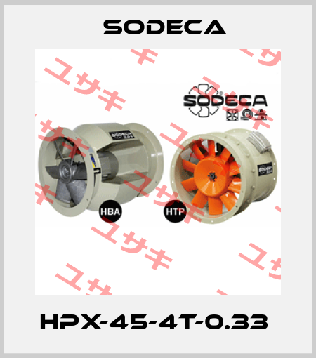 HPX-45-4T-0.33  Sodeca
