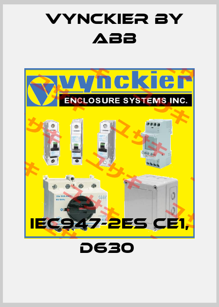 IEC947-2ES CE1, D630  Vynckier by ABB