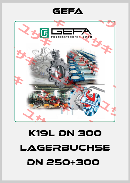 K19L DN 300 LAGERBUCHSE DN 250+300  Gefa