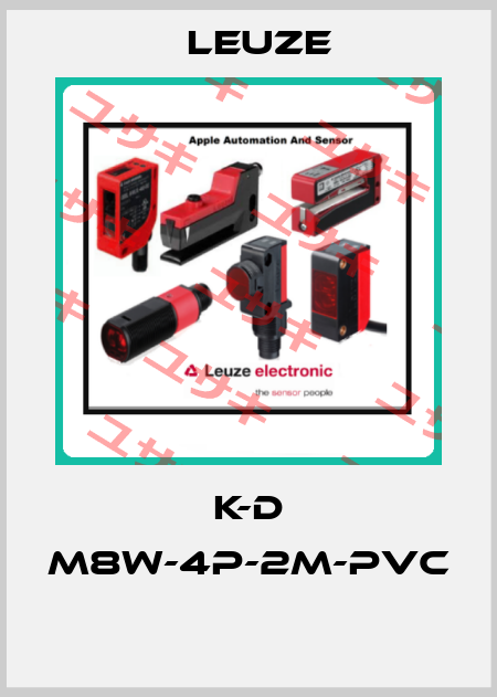 K-D M8W-4P-2M-PVC  Leuze