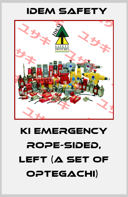 KI EMERGENCY ROPE-SIDED, LEFT (A SET OF OPTEGACHI)  Idem Safety