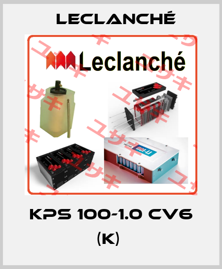 KPS 100-1.0 CV6 (K)  Leclanché