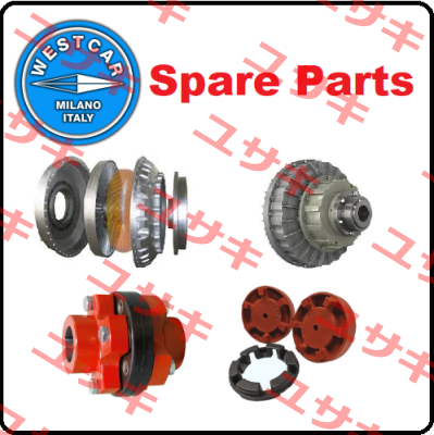 Rotoflexi coupling FR 7 - (flange F + rubber element R7) ( 2585) Westcar