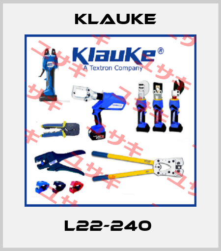 L22-240  Klauke