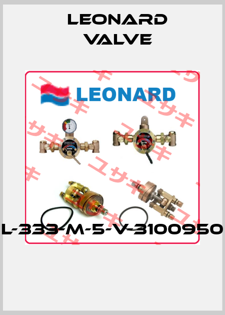 L-333-M-5-V-3100950  LEONARD VALVE