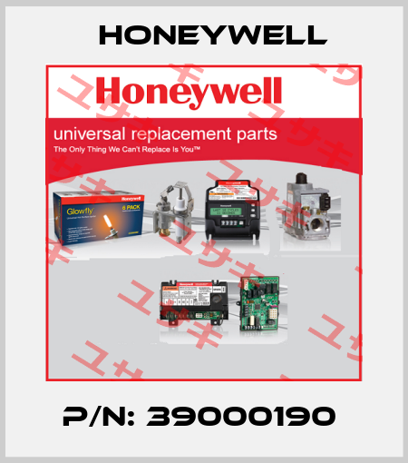 P/N: 39000190  Honeywell