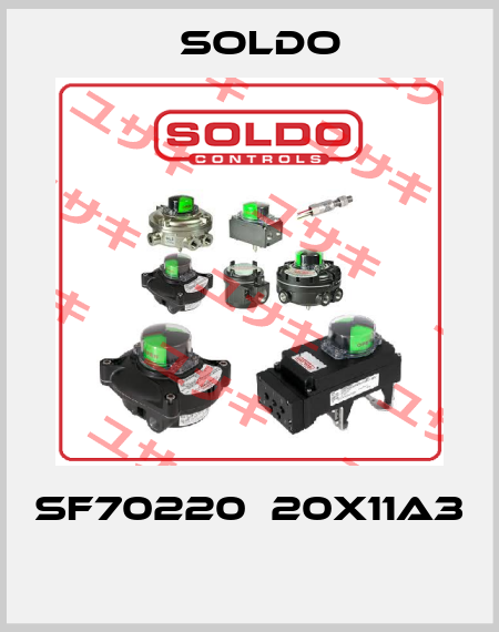 SF70220‐20X11A3  Soldo