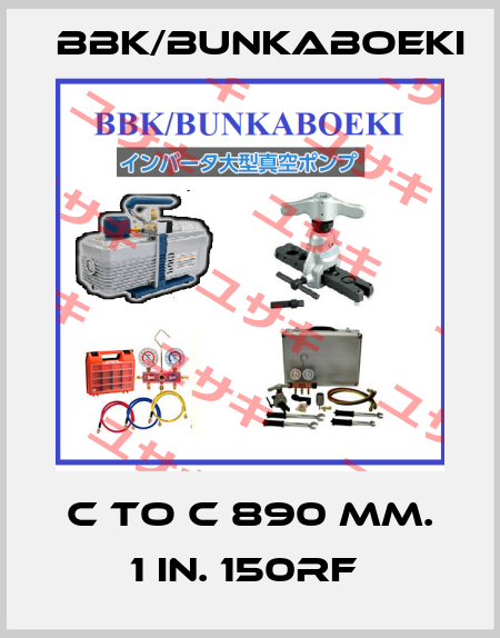 C TO C 890 MM. 1 IN. 150RF  BBK/bunkaboeki