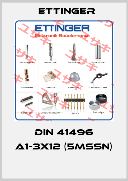 DIN 41496 A1-3X12 (5MSSN)  Ettinger