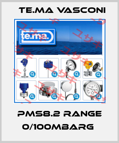 PMS8.2 RANGE 0/100MBARG  TE.MA Vasconi
