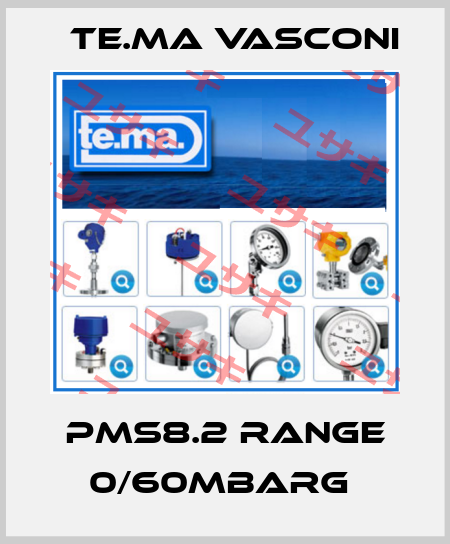 PMS8.2 RANGE 0/60MBARG  TE.MA Vasconi