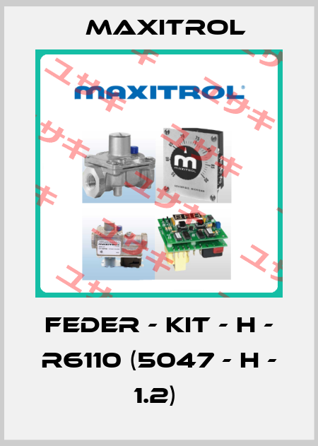Feder - KIT - H - R6110 (5047 - H - 1.2)  MAXITROL COMPANY