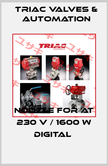 Noozle For AT 230 V / 1600 W DIGITAL  Triac Valves & Automation