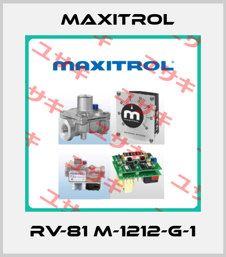 RV-81 M-1212-G-1 MAXITROL COMPANY