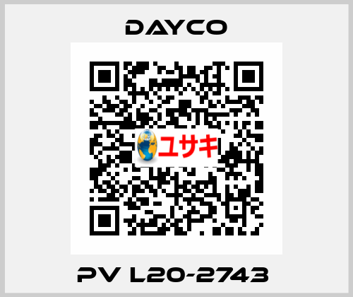 PV L20-2743  Dayco