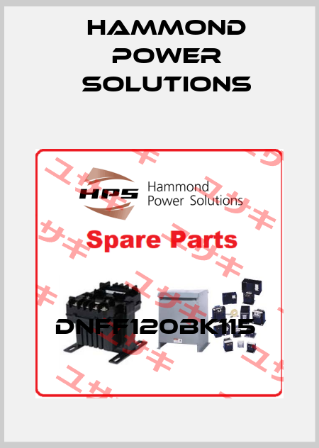 DNFF120BK115  Hammond Power Solutions