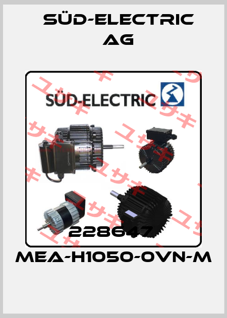 228647  MEA-H1050-0VN-M SÜD-ELECTRIC AG