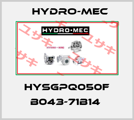 HYSGPQ050F B043-71B14  Hydromec