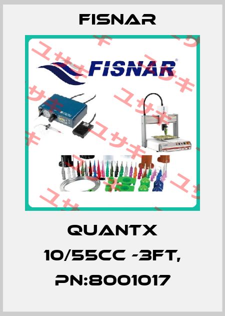 QuantX 10/55cc -3ft, PN:8001017 Fisnar