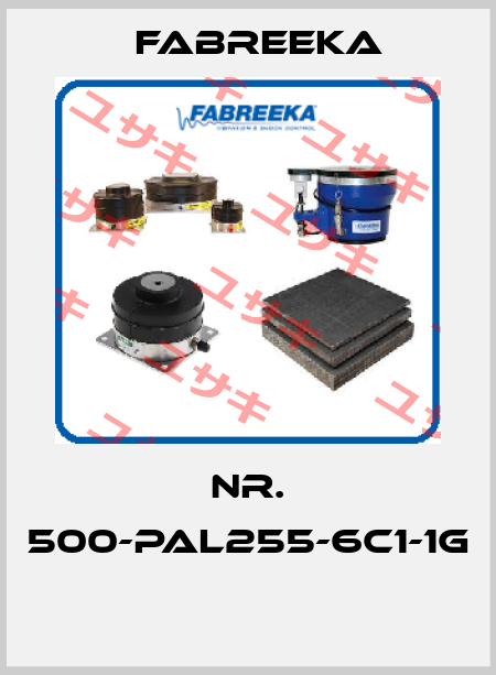 Nr. 500-PAL255-6C1-1G  Fabreeka