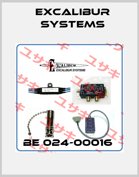 BE 024-00016  Excalibur Systems